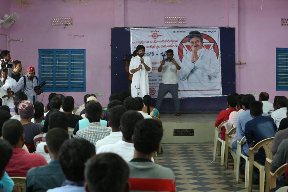Pawan Kalyan Continues Tour at Srikakulam Photos