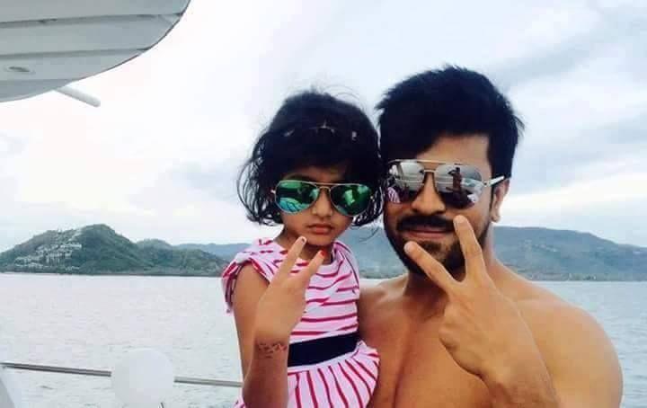Pawan Kalyan Daughter with Ram Charan Photos