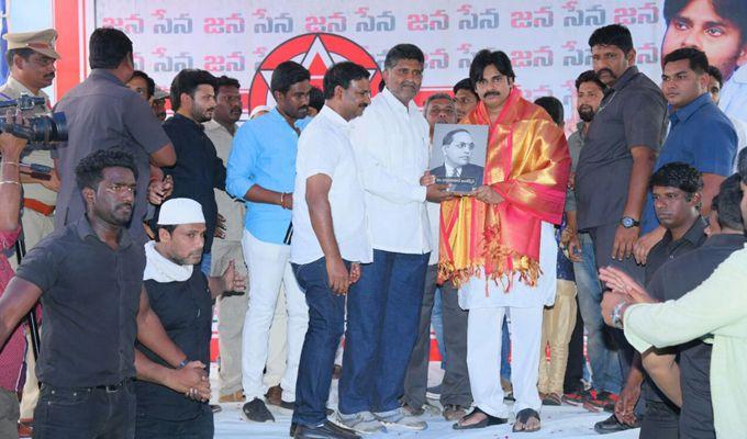 Pawan Kalyan Janasena Tour at Vijayawada Photos