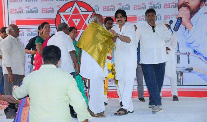 Pawan Kalyan Janasena Tour at Vijayawada Photos