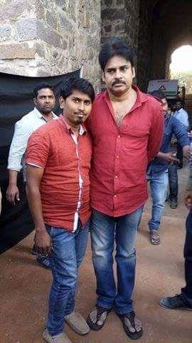 Pawan Kalyan Latest Pics at Katamarayudu Shooting