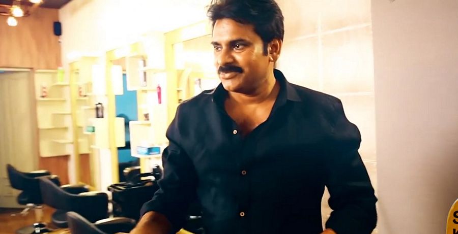 Pawan Kalyan Launched Salon Shop Photos