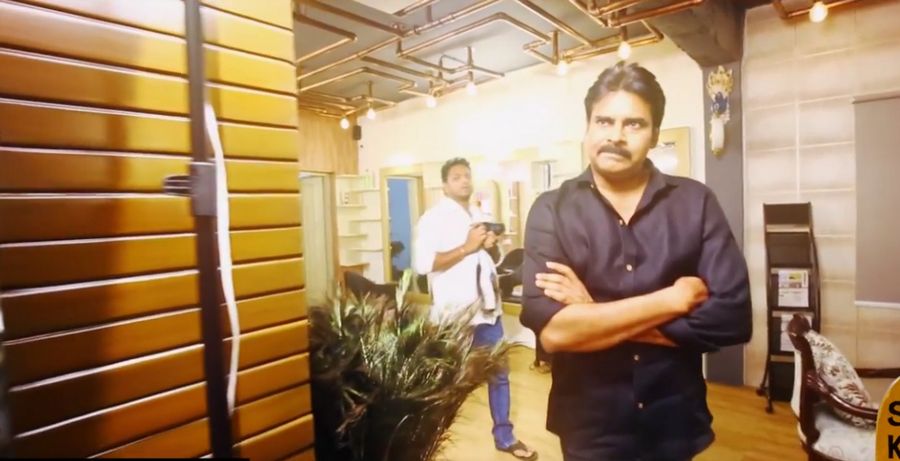 Pawan Kalyan Launched Salon Shop Photos