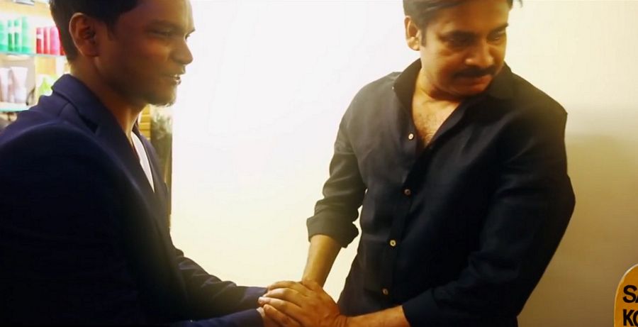 Pawan Kalyan Launched Salon Shop Photos