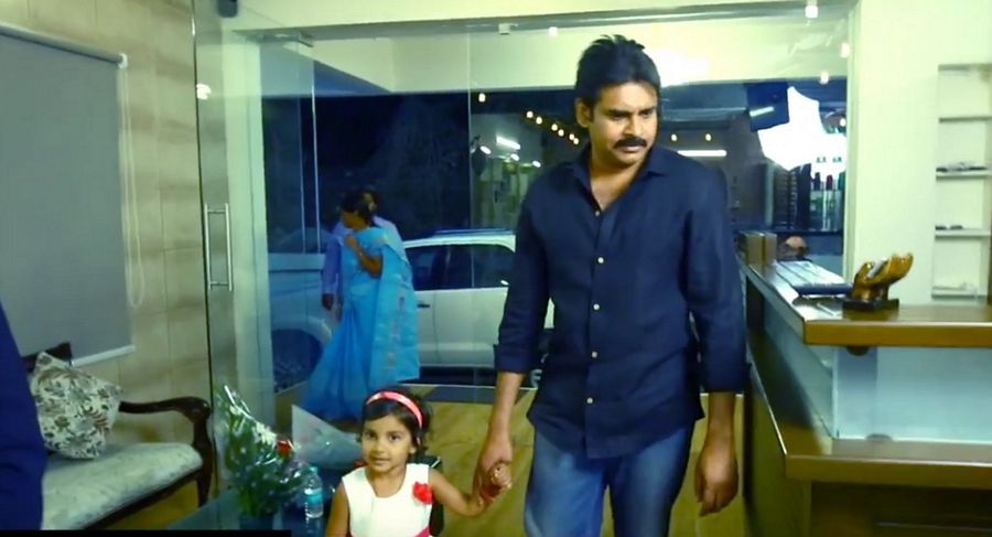 Pawan Kalyan Launched Salon Shop Photos