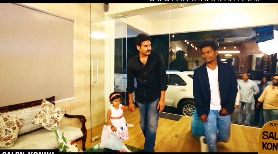 Pawan Kalyan Launched Salon Shop Photos