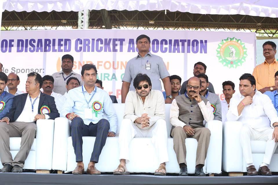 Pawan Kalyan Launches Disabled Persons National Cricket Tournament