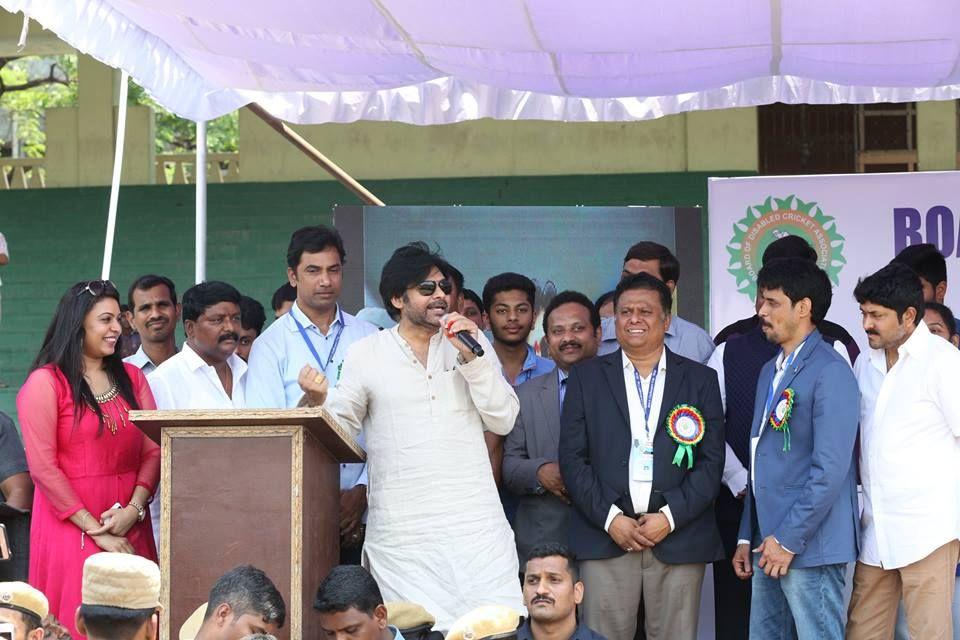 Pawan Kalyan Launches Disabled Persons National Cricket Tournament