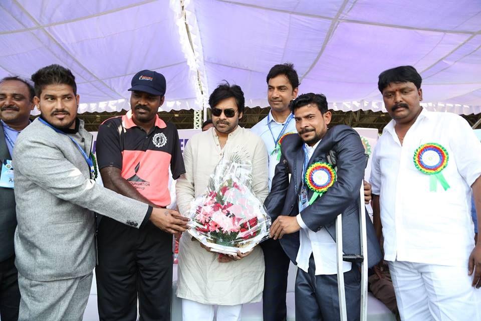 Pawan Kalyan Launches Disabled Persons National Cricket Tournament