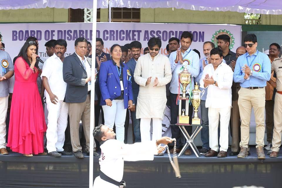 Pawan Kalyan Launches Disabled Persons National Cricket Tournament