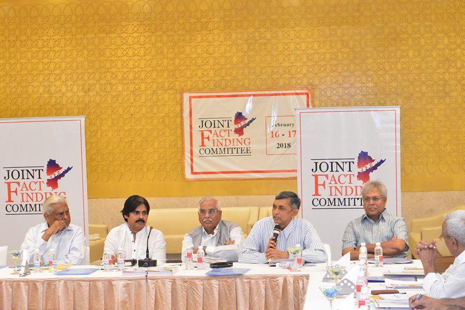 Pawan Kalyan Meeting With JFC Members Photos