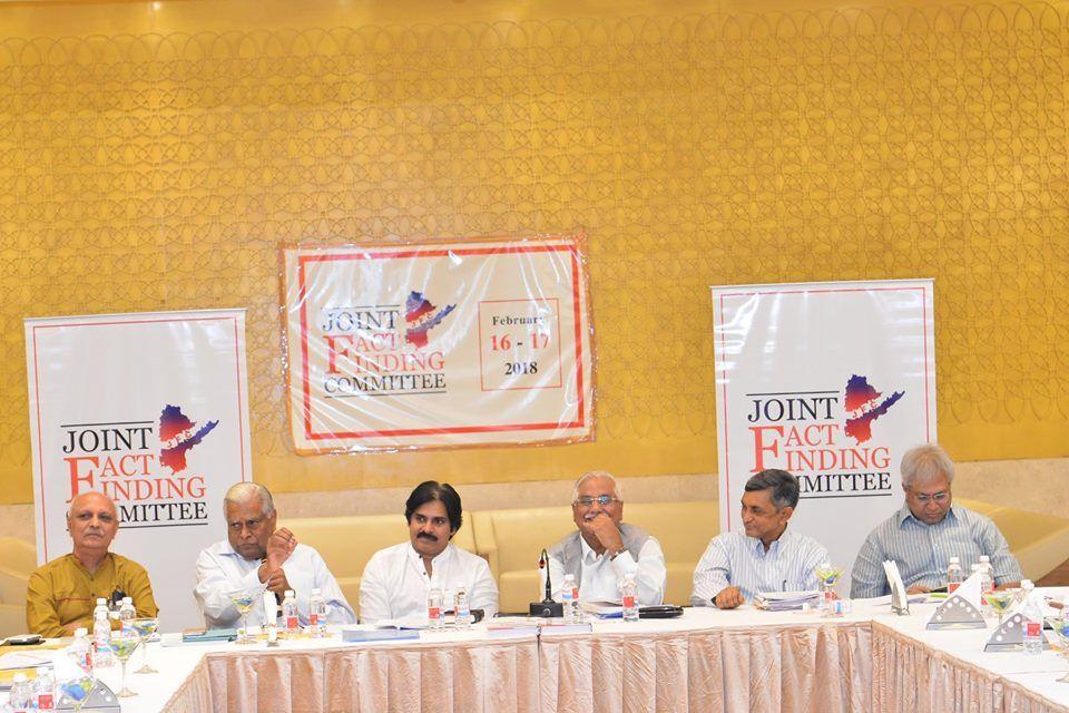 Pawan Kalyan Meeting With JFC Members Photos