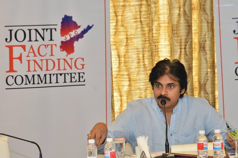 Pawan Kalyan Meeting With JFC Members Photos