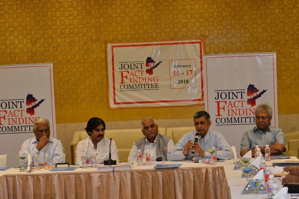 Pawan Kalyan Meeting With JFC Members Photos