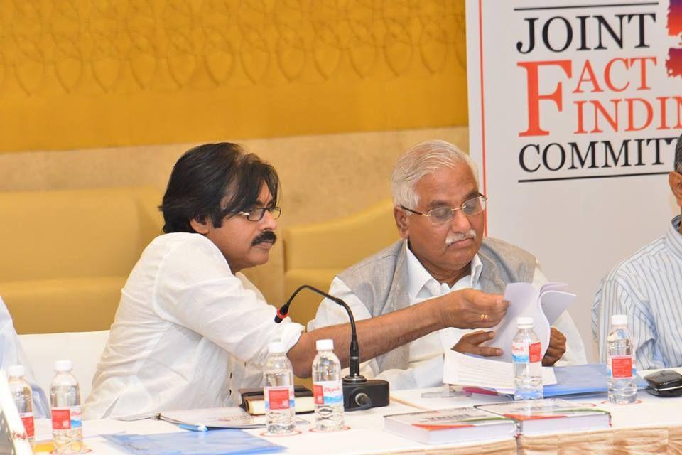 Pawan Kalyan Meeting With JFC Members Photos