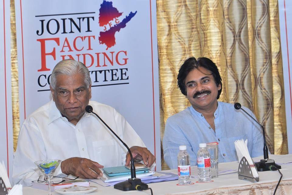 Pawan Kalyan Meeting With JFC Members Photos