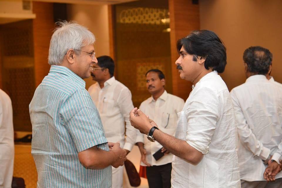 Pawan Kalyan Meeting With JFC Members Photos