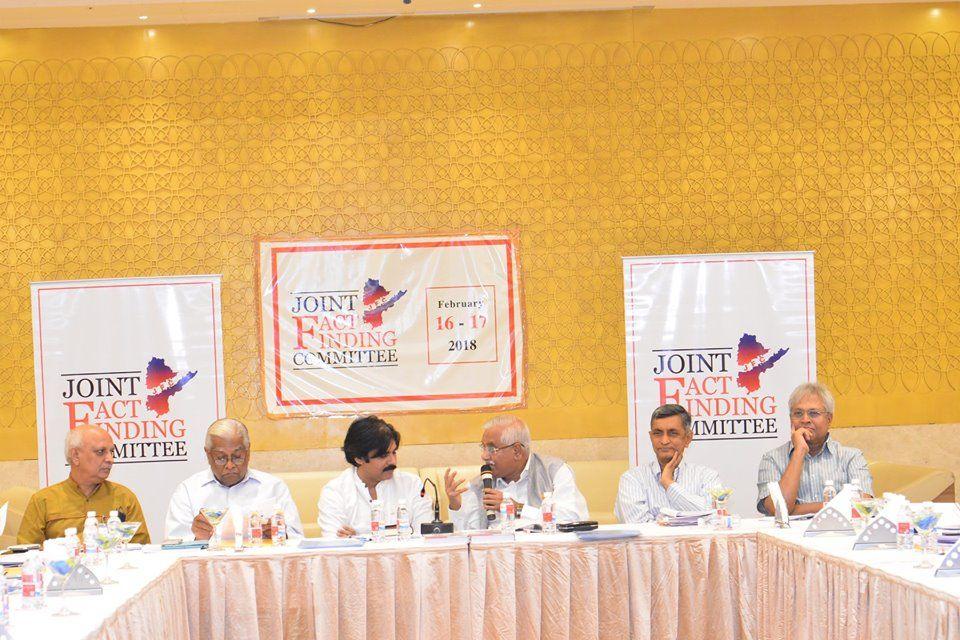 Pawan Kalyan Meeting With JFC Members Photos