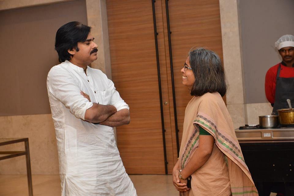 Pawan Kalyan Meeting With JFC Members Photos
