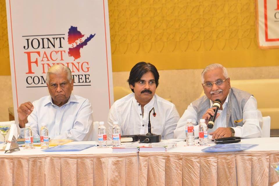 Pawan Kalyan Meeting With JFC Members Photos