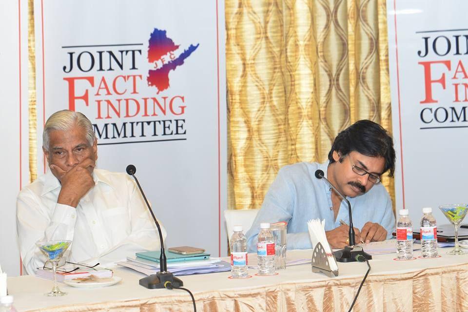 Pawan Kalyan Meeting With JFC Members Photos