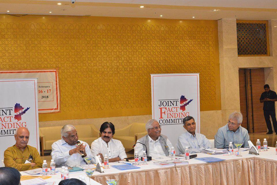 Pawan Kalyan Meeting With JFC Members Photos