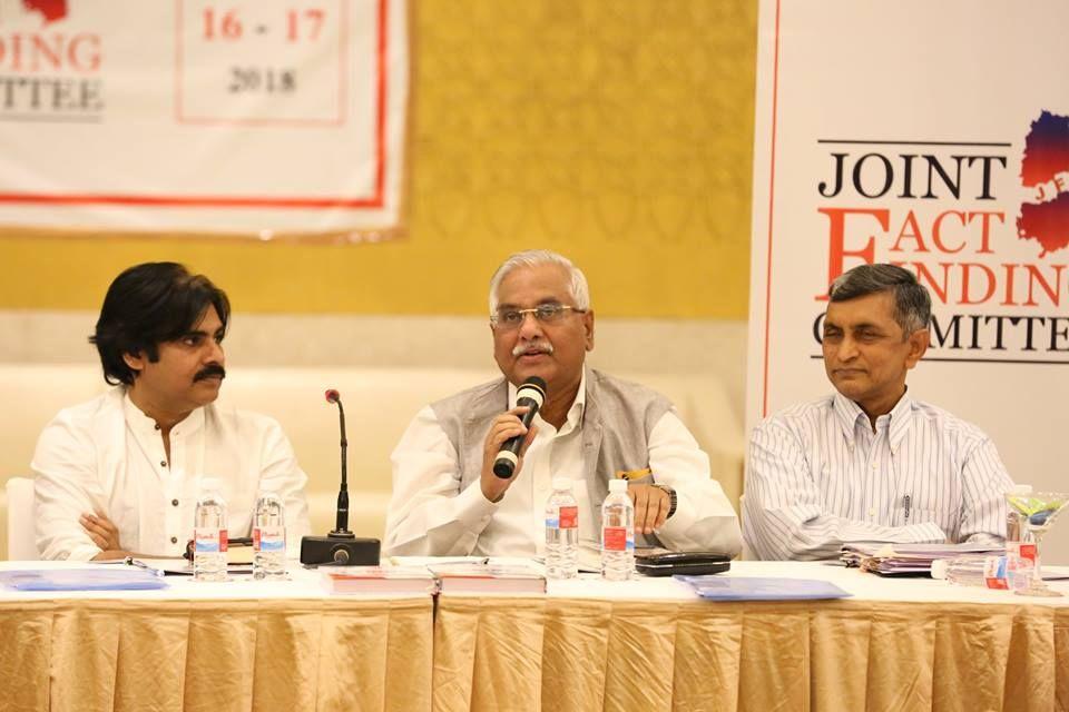 Pawan Kalyan Meeting With JFC Members Photos