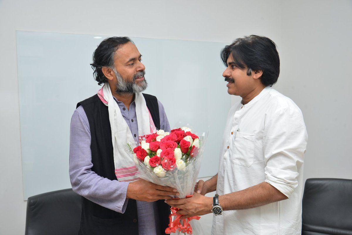 Pawan Kalyan Meeting With JFC Members Photos
