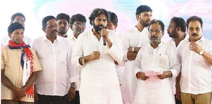  Pawan Kalyan Photos in Nellore and Kavali visit