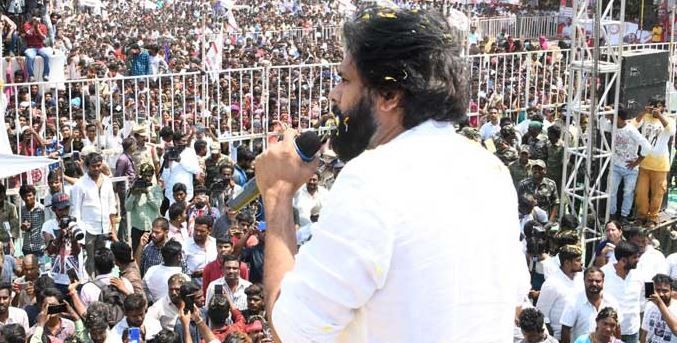  Pawan Kalyan Photos in Nellore and Kavali visit