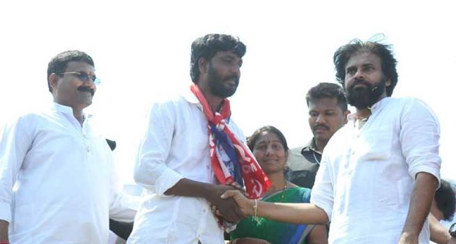  Pawan Kalyan Photos in Nellore and Kavali visit