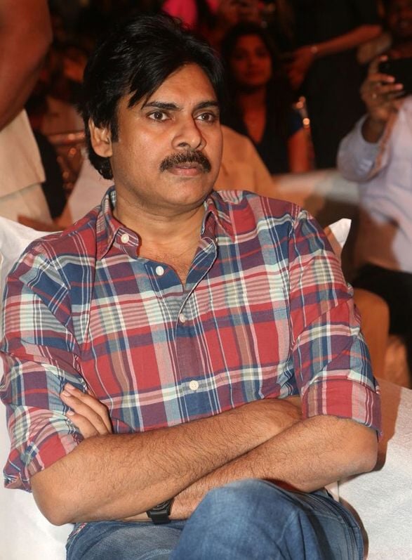 Pawan Kalyan at Chal Mohan Ranga Movie Pre Release Event