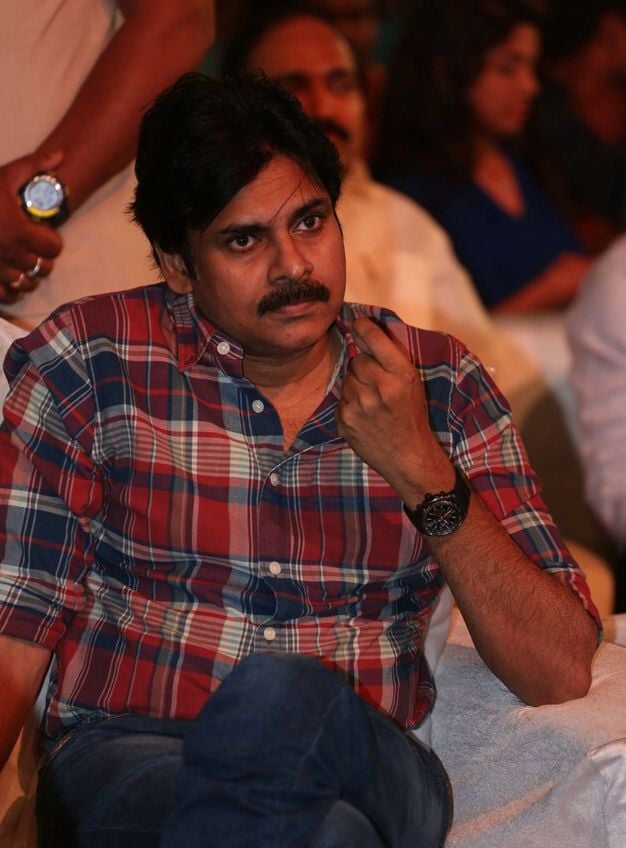 Pawan Kalyan at Chal Mohan Ranga Movie Pre Release Event