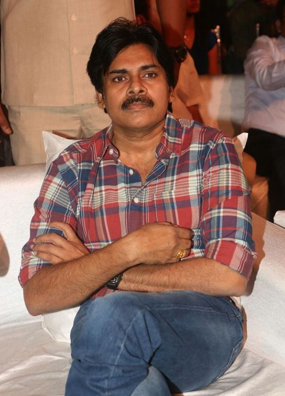 Pawan Kalyan at Chal Mohan Ranga Movie Pre Release Event
