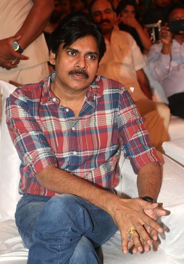 Pawan Kalyan at Chal Mohan Ranga Movie Pre Release Event