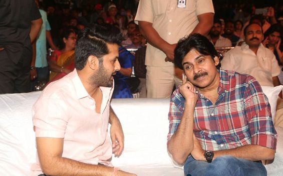 Pawan Kalyan at Chal Mohan Ranga Movie Pre Release Event