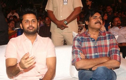 Pawan Kalyan at Chal Mohan Ranga Movie Pre Release Event