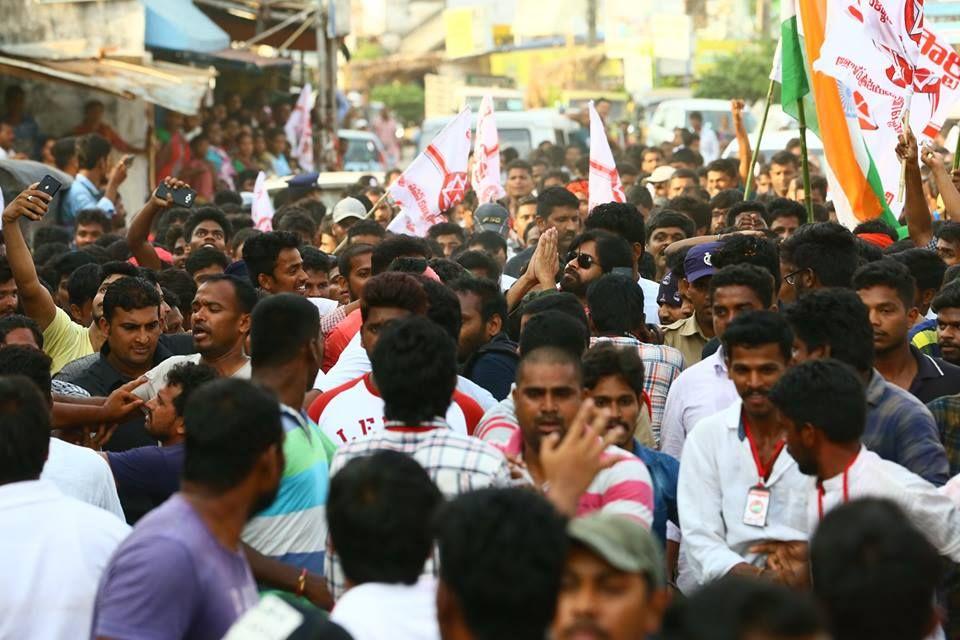 Pawan Kalyan at Ichchapuram Bahiranga Sabha Photos