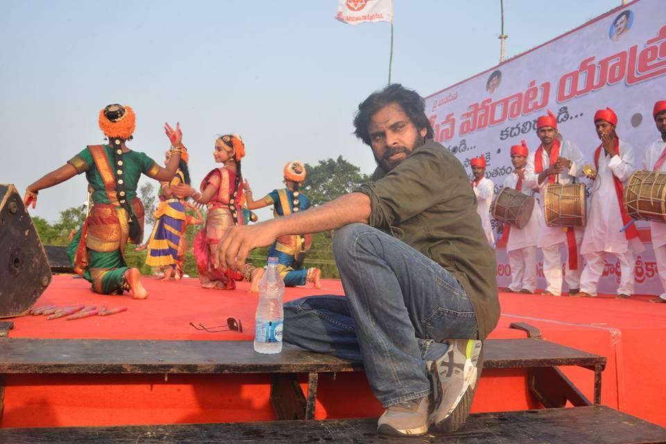 Pawan Kalyan at Ichchapuram Bahiranga Sabha Photos