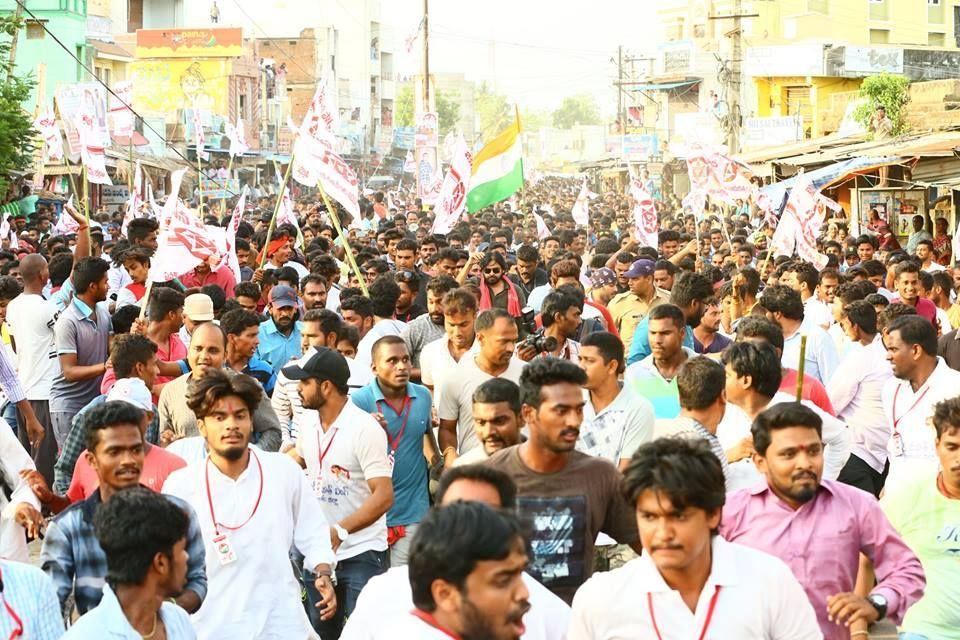 Pawan Kalyan at Ichchapuram Bahiranga Sabha Photos