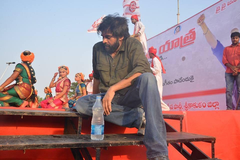 Pawan Kalyan at Ichchapuram Bahiranga Sabha Photos