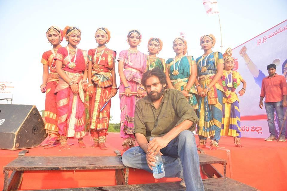 Pawan Kalyan at Ichchapuram Bahiranga Sabha Photos