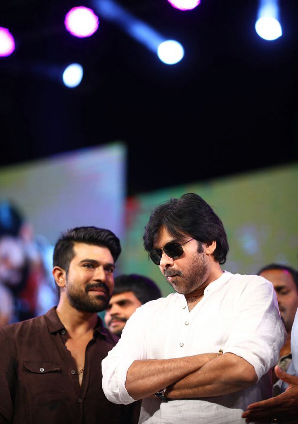 Pawan Kalyan at Rangasthalam Success Meet Photos