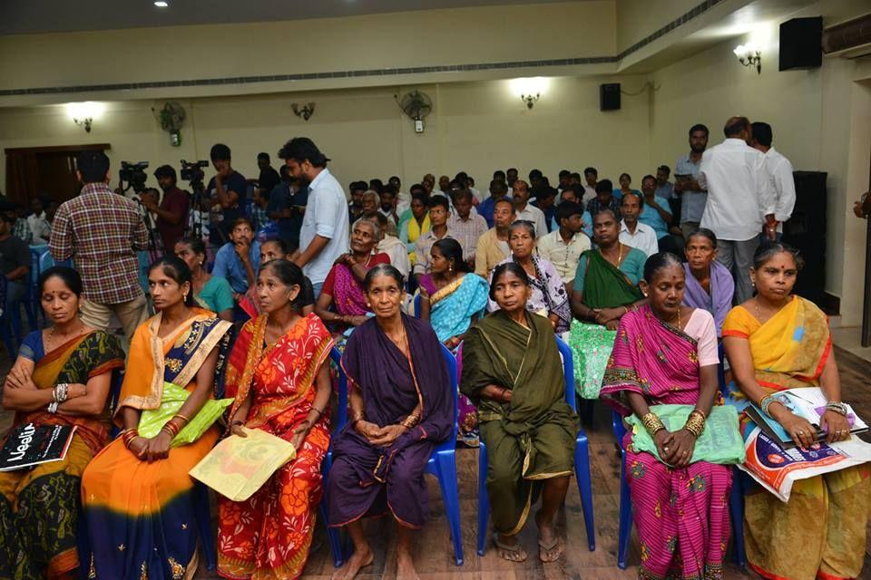 Pawan Kalyan meeting with Chronic Kidney disease sufferers from Uddanam