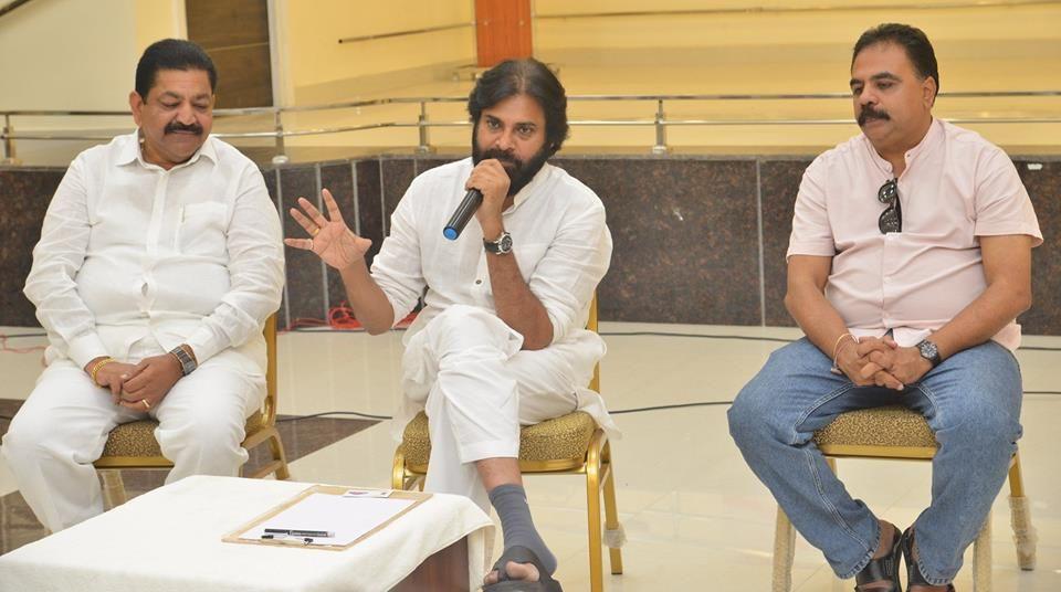 Pawan Kalyan meeting with West Godavari youth Photos