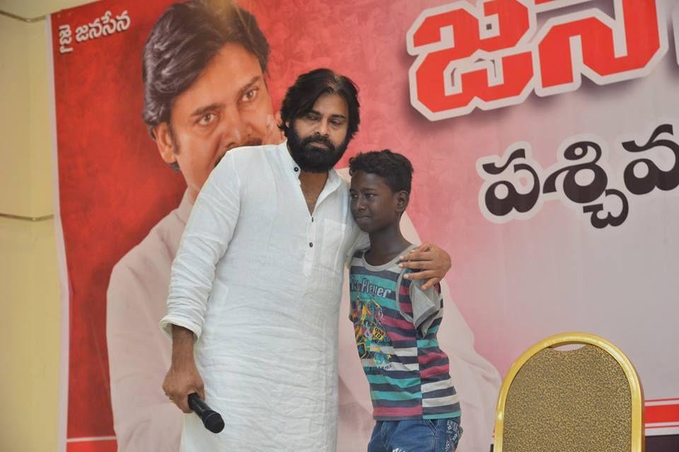 Pawan Kalyan meeting with West Godavari youth Photos