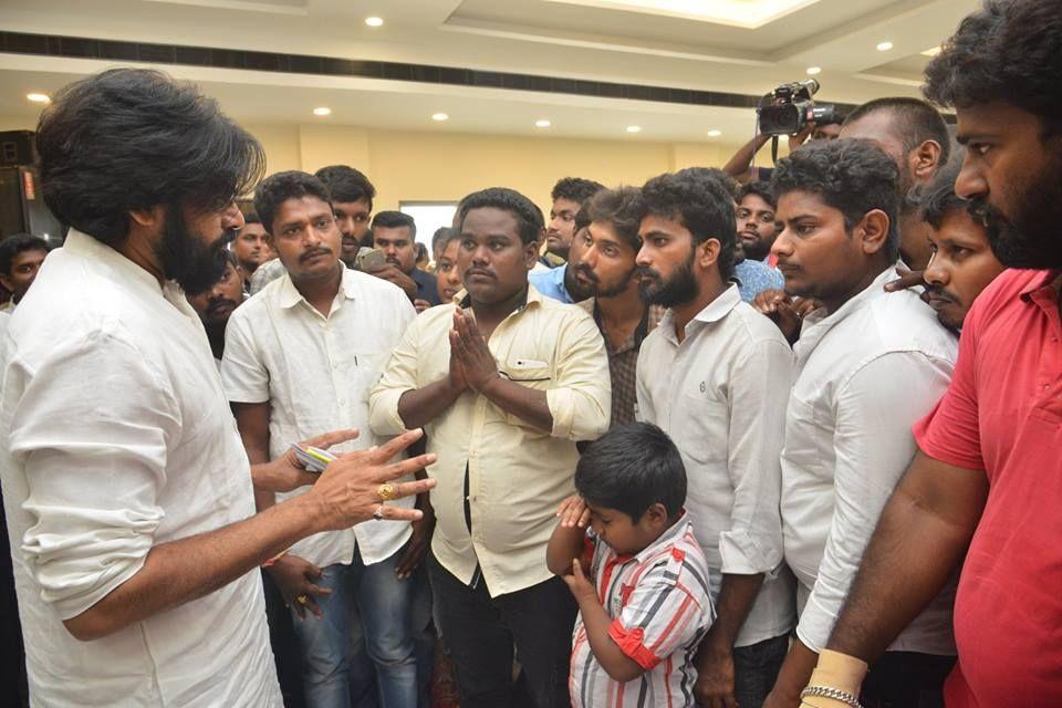 Pawan Kalyan meeting with West Godavari youth Photos