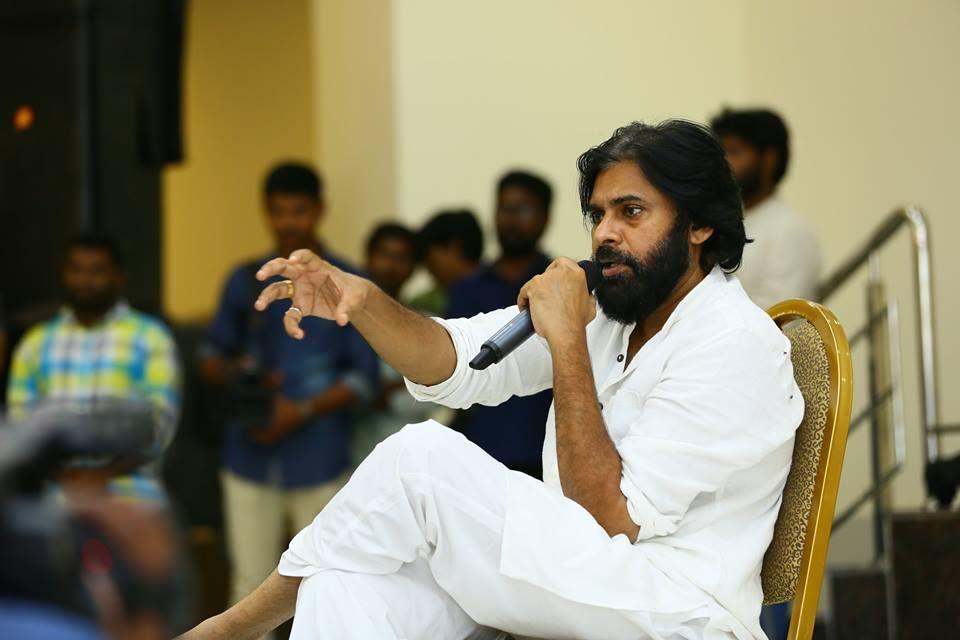 Pawan Kalyan meeting with West Godavari youth Photos