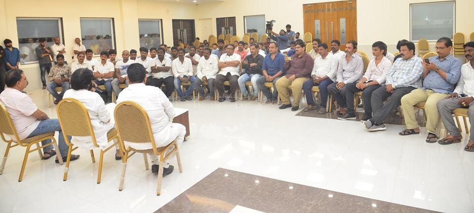 Pawan Kalyan meeting with West Godavari youth Photos