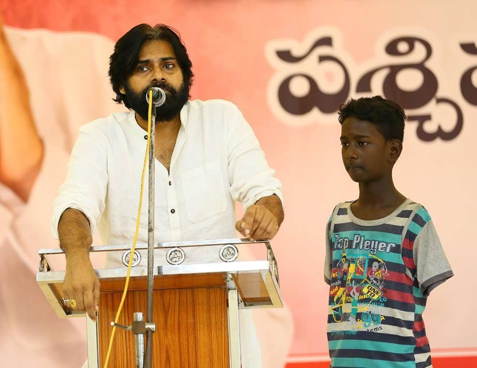 Pawan Kalyan meeting with West Godavari youth Photos